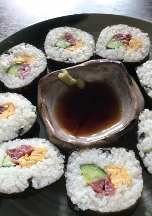 節約！スパムの代わりにカルパスで太巻き♡-レシピのメイン写真