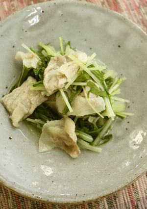 水菜と豚肉の重ね煮-レシピのメイン写真