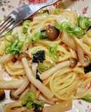和風しめじのパスタ♪松茸のお吸い物使い♡