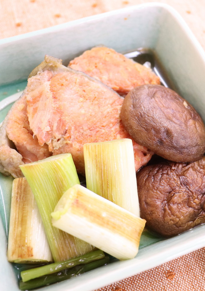 秋鮭としいたけの焼き浸し-レシピのメイン写真