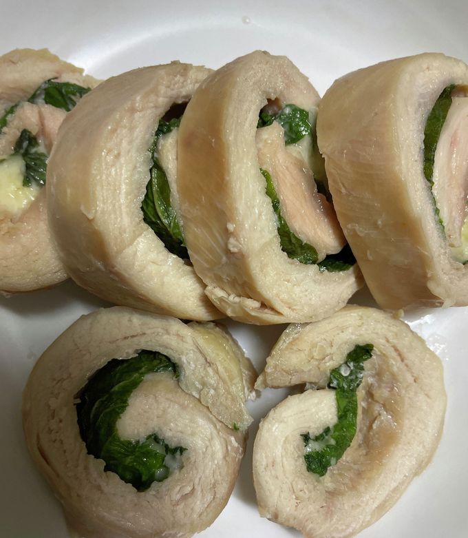 レンジで！むね肉の大葉チーズ巻き！-レシピのメイン写真
