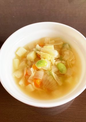 消化に良い野菜スープ-レシピのメイン写真