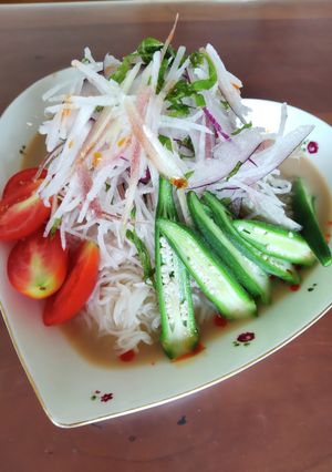 豆乳夏野菜そうめん-レシピのメイン写真