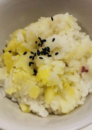 炊飯器で簡単！さつまいもご飯-レシピのメイン写真