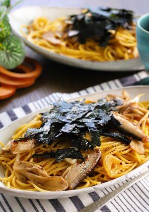 オイルサーディンの和風パスタ-レシピのメイン写真