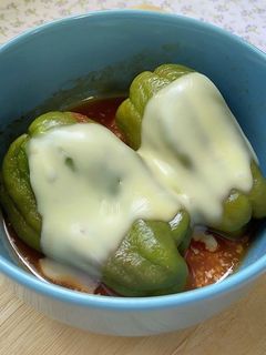 ベジ♪丸ごとピーマンの洋風煮-レシピのメイン写真