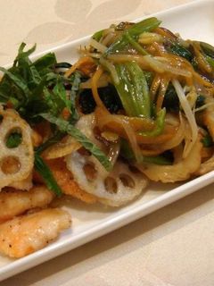 鮭と蓮根の中華あんかけ-レシピのメイン写真