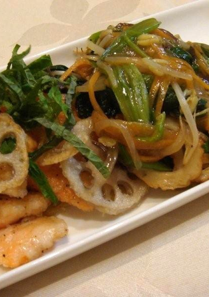 鮭と蓮根の中華あんかけ-レシピのメイン写真