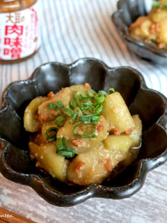 とろとろなすの肉味噌和え-レシピのメイン写真