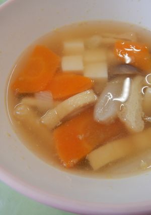 豆腐汁☆給食メニュー-レシピのメイン写真