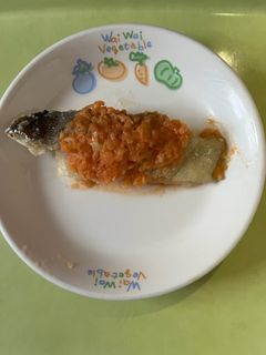 【保育園】たらのムニエルトマトソースがけ-レシピのメイン写真