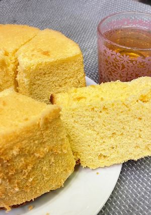 めっちゃふわふわなシフォンケーキ-レシピのメイン写真