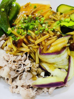 夏野菜ととうふのえのきあんかけ-レシピのメイン写真