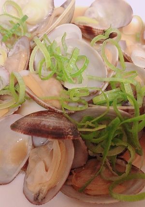 ガキでも作れる！あさりのバター醤油酒蒸し-レシピのメイン写真