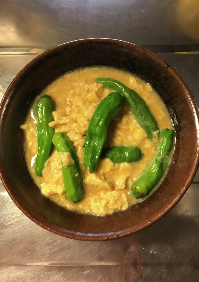 ししとうの卵とじ-レシピのメイン写真