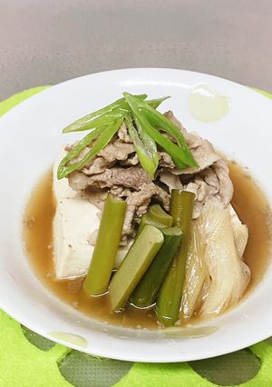 豚こまで肉豆腐☆-レシピのメイン写真