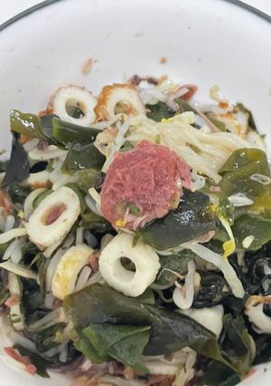 もやしと梅の香味和え-レシピのメイン写真