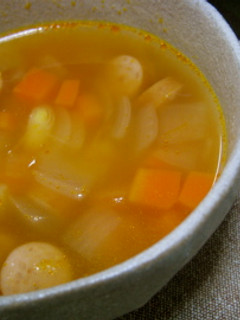 簡単♪残り物でミネストローネ☆-レシピのメイン写真
