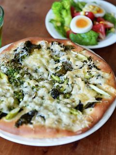 HBで☆水分は全部豆腐のヘルシーピザ生地-レシピのメイン写真