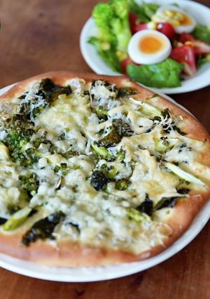 HBで☆水分は全部豆腐のヘルシーピザ生地-レシピのメイン写真