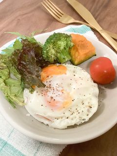 レンチン目玉焼き-レシピのメイン写真