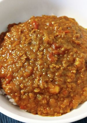 水なし!ナスたっぷりキーマカレー-レシピのメイン写真