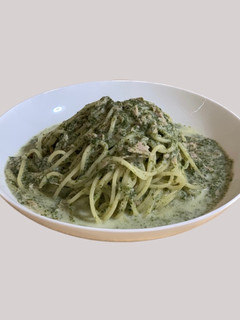 ツナと青のりのクリームパスタ-レシピのメイン写真