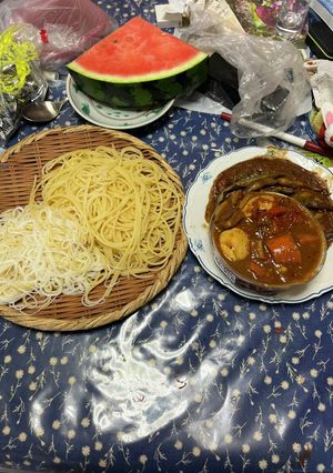 2x2カレー麺-レシピのメイン写真