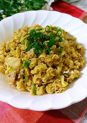 レンジで♪オートミールのキムチチャーハン-レシピのメイン写真