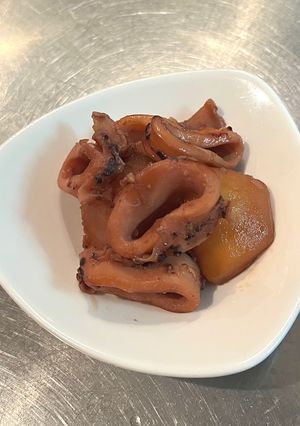 いかとじゃがいもの甘辛煮-レシピのメイン写真