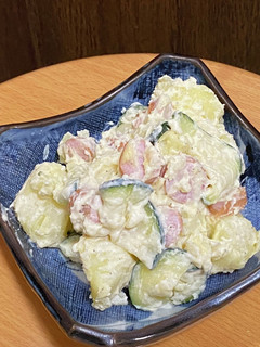 ズッキーニとシャウエッセンのポテトサラダ-レシピのメイン写真