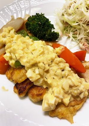 鶏胸肉と野菜達の南蛮酢和え-レシピのメイン写真