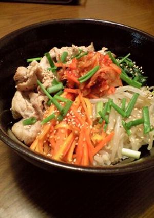 フライパン一つでできる☆ねぎ塩豚丼-レシピのメイン写真