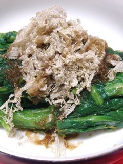 菜の花のとろろ昆布+ポン酢でおひたし-レシピのメイン写真