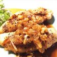 ササミで揚げ鶏のネギソース
