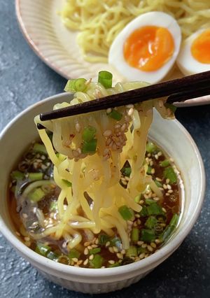 頑張らない日のピリ辛冷やしざるラーメン-レシピのメイン写真