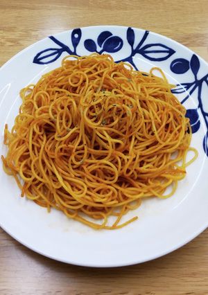極簡単☆ちょいコクナポリタン風スパゲティ-レシピのメイン写真