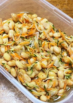 大豆の南蛮漬け-レシピのメイン写真