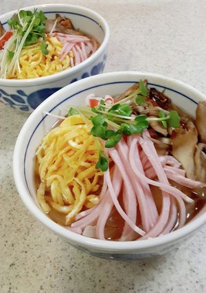 ひんやり　白だしぶっかけ☆　玉葱つゆ-レシピのメイン写真
