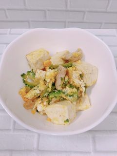 ゴーヤと豚肉の炒め物-レシピのメイン写真