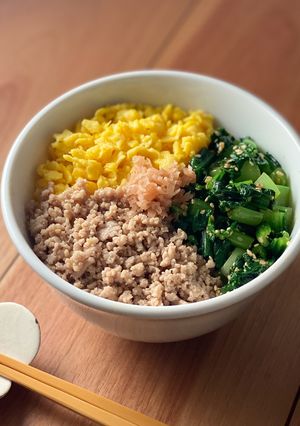 ◎三色丼◎-レシピのメイン写真