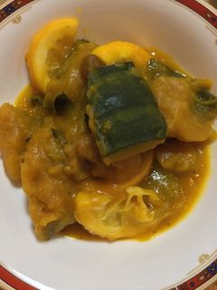かぼちゃとレモンのレーズンはちみつ煮-レシピのメイン写真