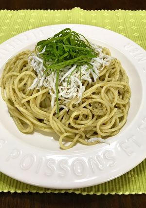 大葉としらすのジェノベーゼパスタ♪-レシピのメイン写真