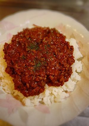 ずぼらキーマカレー-レシピのメイン写真