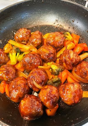 肉団子の甘酢餡-レシピのメイン写真