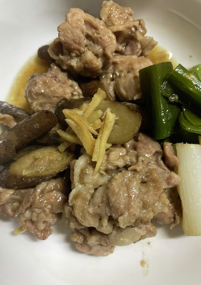 豚こまとごぼうの生姜煮-レシピのメイン写真