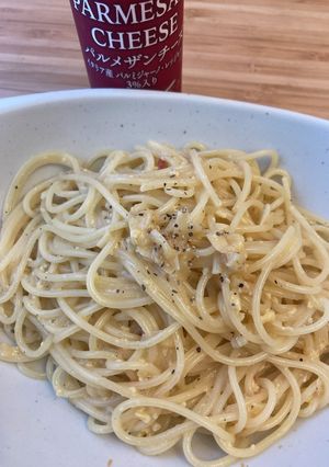 冬のお手軽パスタ〜家族大好き〜ぺぺたま〜-レシピのメイン写真