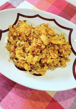 納豆キムチチャーハン-レシピのメイン写真