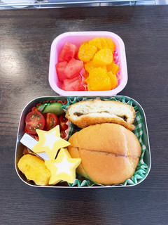 パン弁当☆幼稚園用☆年少-レシピのメイン写真