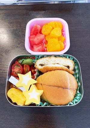 パン弁当☆幼稚園用☆年少-レシピのメイン写真